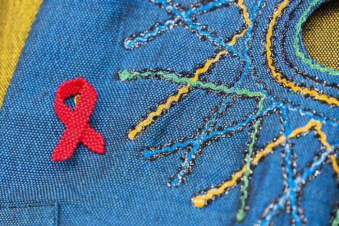Simbolo lotta all'Aids