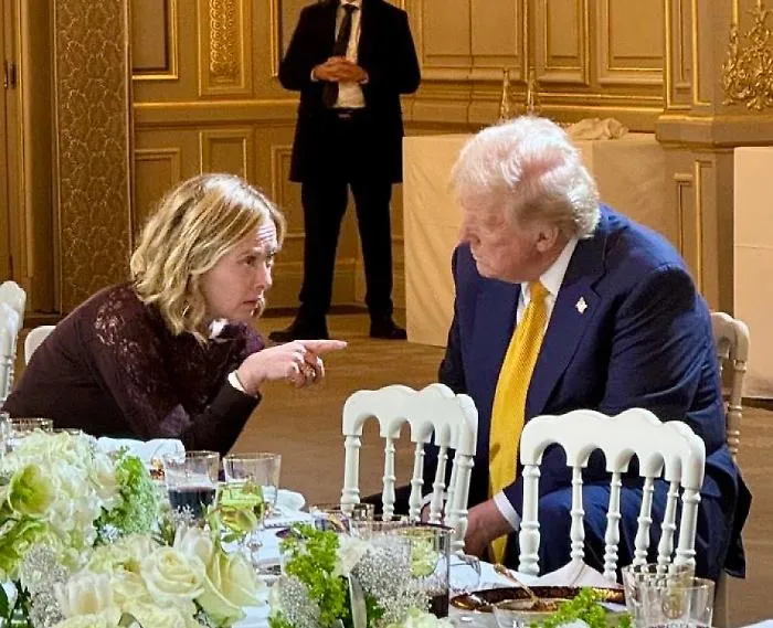 Meloni: &laquo;Nessuna incrinatura nei rapporti con gli Usa&raquo;. Ed &egrave; in linea con Trump: &laquo;L'Europa deve difendersi da sola&raquo;
