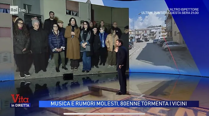 Scicli, il caso dell'anziano fracassone a "Vita in diretta"