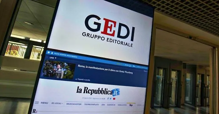 La sede del Gruppo Gedi