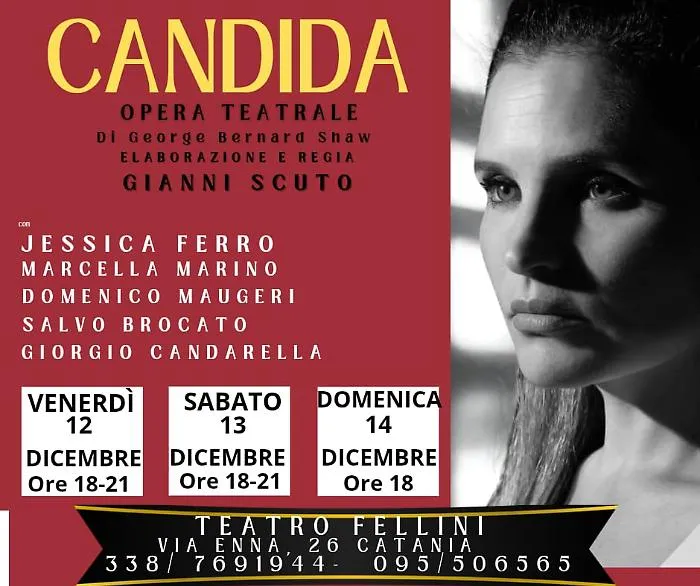 &ldquo;Candida&rdquo;, la misteriosa commedia di Shaw al teatro Fellini