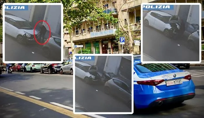 La strada del meccanico a Catania come un centro per i ricambi auto: denunciato il ladro che aveva "prelevato" dei fari 