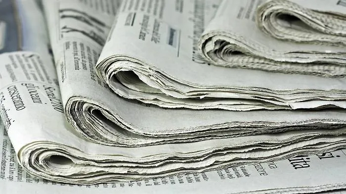 giornali stampa