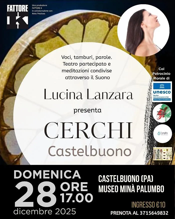 Castelbuono - Cerchi: viaggio sonoro e rito comunitario al Museo Min&agrave; Palumbo  