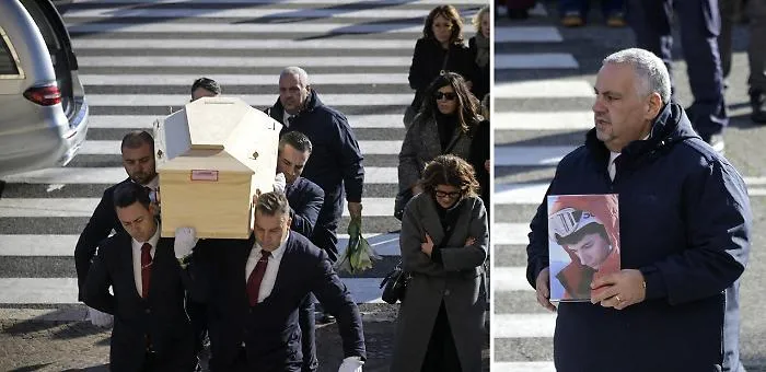 Crans Montana, l'addio a Riccardo Minghetti a Roma. La mamma: &laquo;L'ultimo saluto alla seggiovia&raquo;