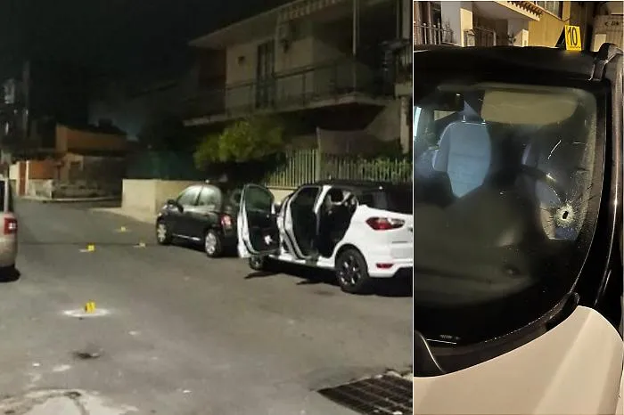 Torna il Far West a Catania, pistolettate dopo una lite fra giovani e un proiettile colpisce un'auto in sosta