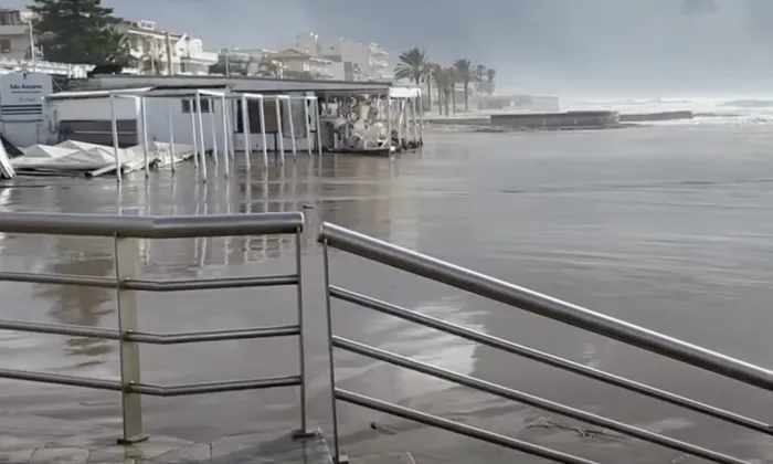 Gravi danni anche al Lido Azzurro di Marina di Ragusa dopo il passaggio di Harry
