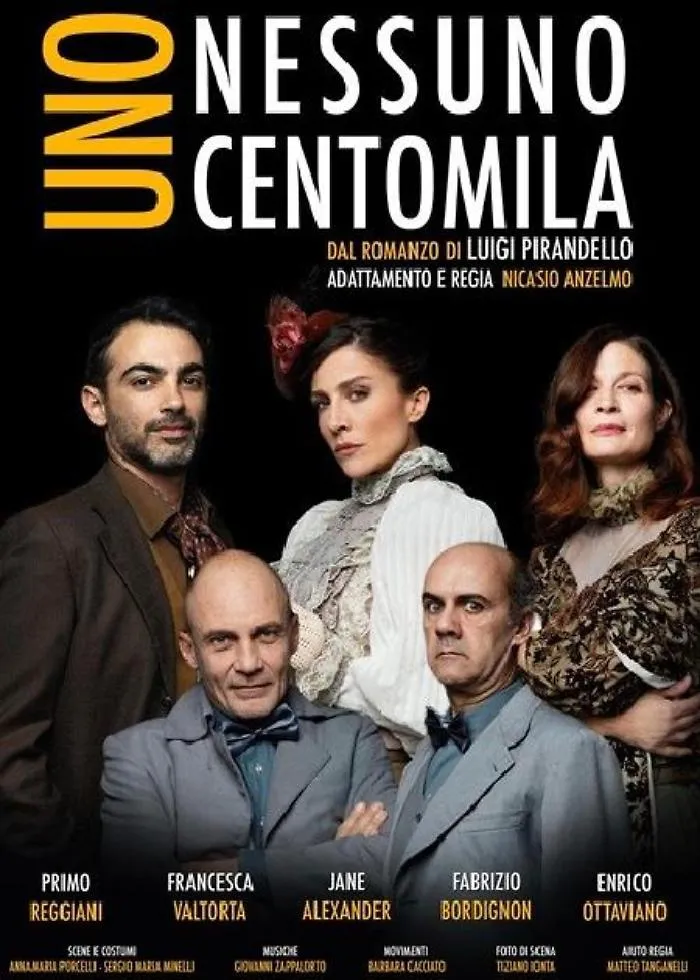 Locandina "Uno nessuno e centomila"