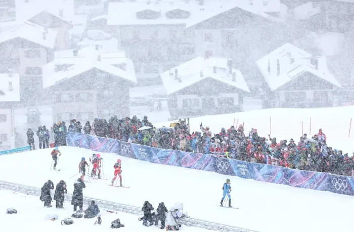 Neve fitta sullo Stelvio: Murada domina e va in semifinale, De Silvestro ripescata