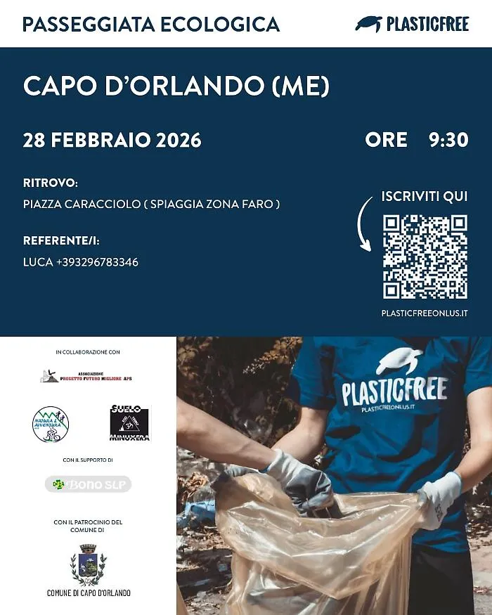 Evento Plastic free