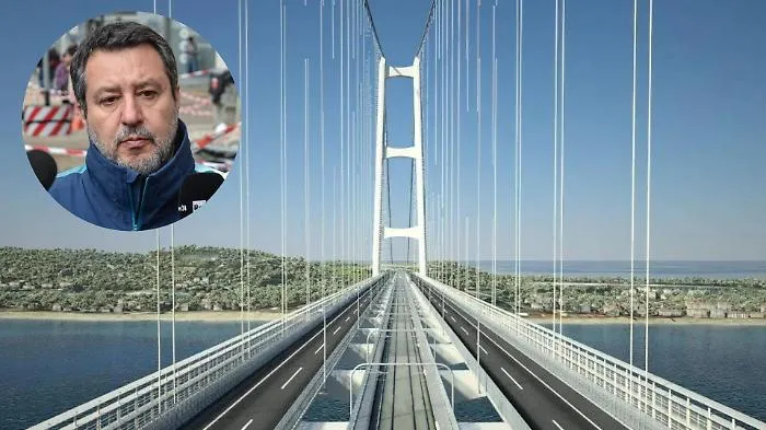 Salvini fissa il countdown: &laquo;Ponte sullo Stretto, cantieri aperti entro 15 mesi&raquo;