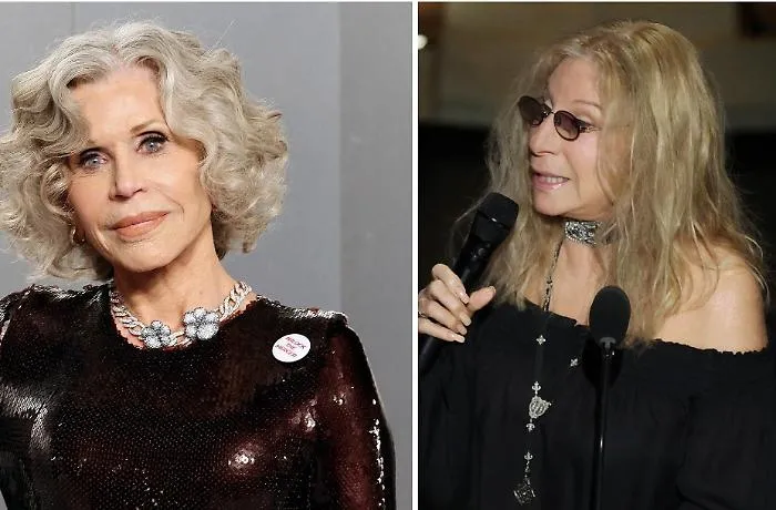 da sinistra Jane Fonda, Barbra Streisand