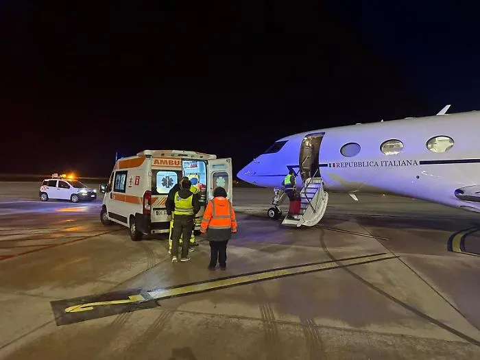 Intervento salva-vita: Aeronautica Militare trasferisce d'urgenza un 70enne da Pantelleria a Trapani