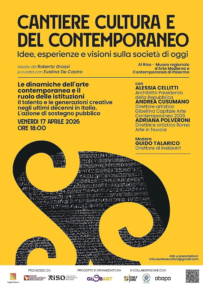 Dialoghi tra arti e maestri, rassegna contemporanea a Palermo