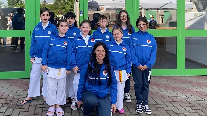 Ai tricolori Fesik svetta la Polisportiova Karate Center di san Cono