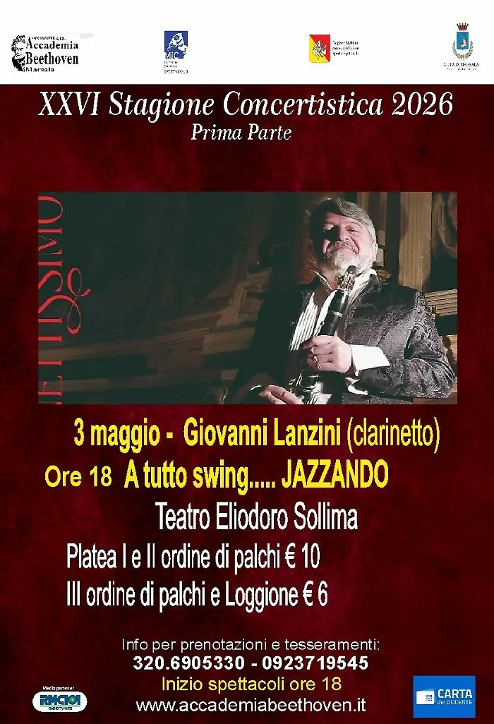 il clarinettista Giovanni Lanzini