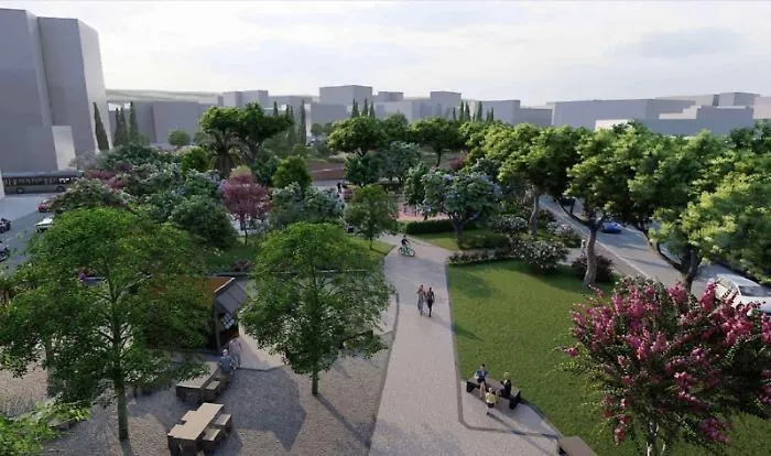 Nuovo parco urbano in Largo Bordighera: pi&ugrave; verde, servizi e connessione con la scarpata di via Sassari