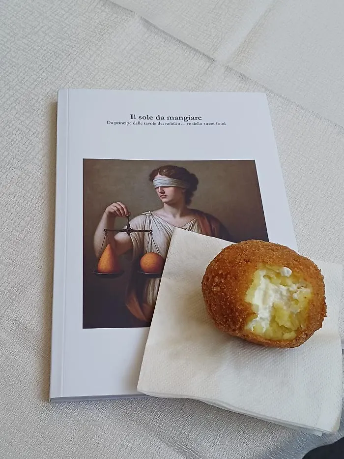 Il sole da mangiare, copertina Libro