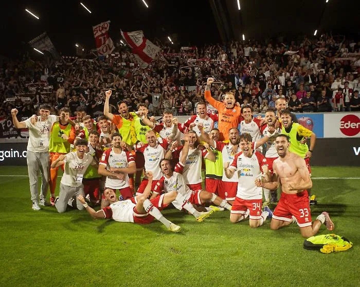 Play out di serie B, pari tra SudTirol e Bari: pugliesi in serie C