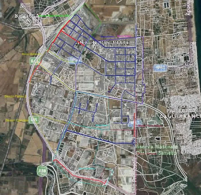 Piano da 50 milioni per la zona industriale di Catania: strade, drenagio, illuminazione