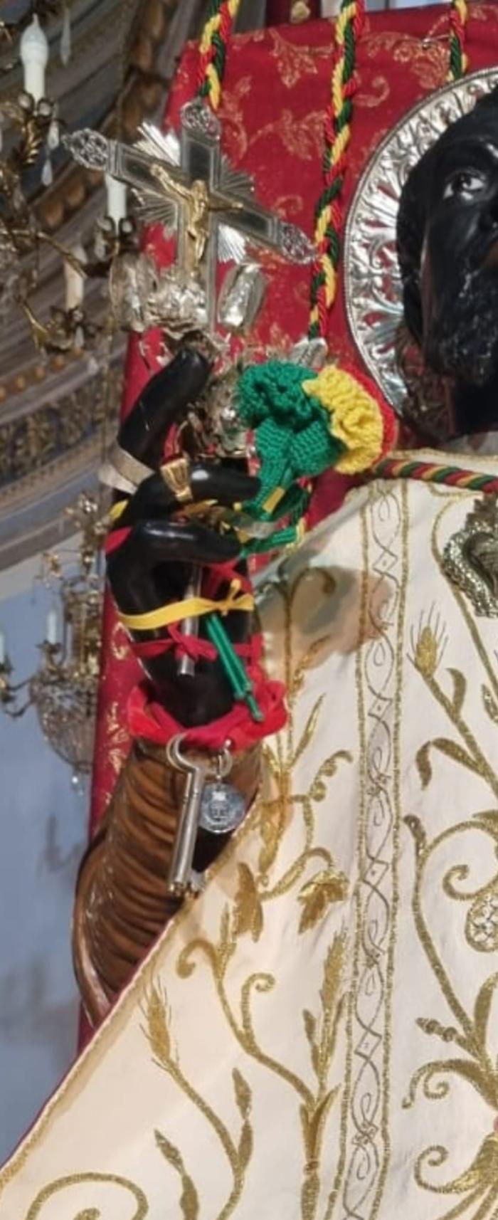 Calatabiano, rubato l'anello del simulacro di San Filippo: ma le telecamere hanno ripreso il furto