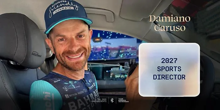 Il ragusano Damiano Caruso dal Giro d'Italia alla direzione sportiva