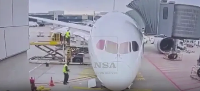 Panico a Francoforte:  cede il carrello anteriore di un Boeing, diversi dipendenti feriti 