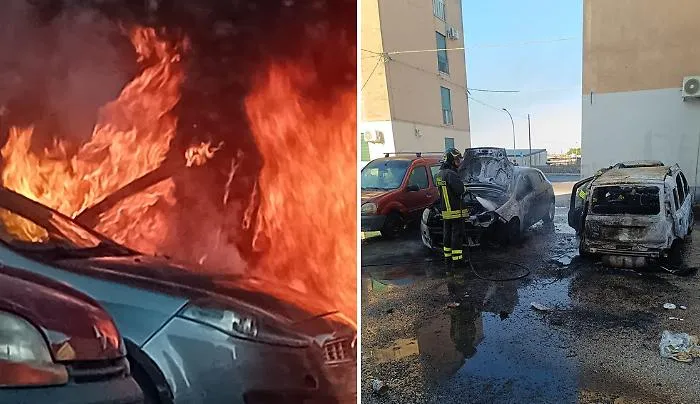 Incendio doloso a Patern&ograve;: fiamme appiccate ad una Fiat Panda danneggia altre due auto
