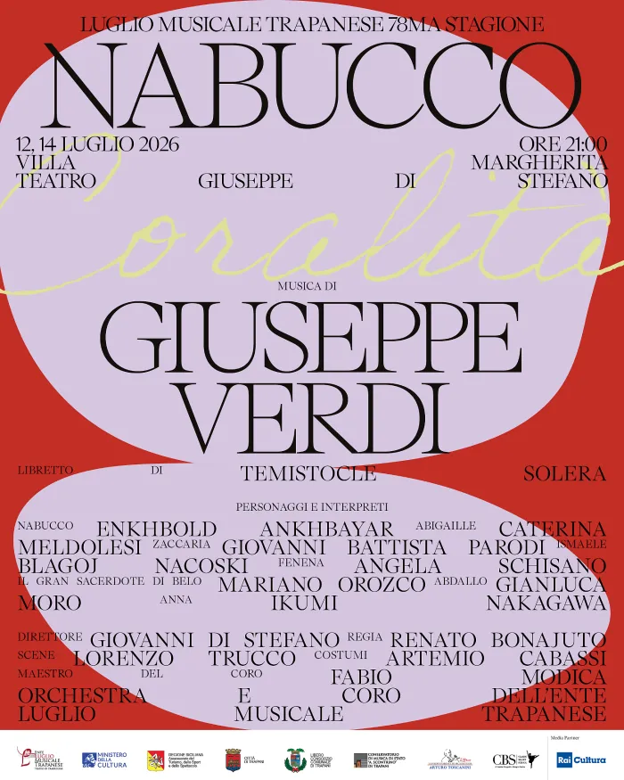 A Trapani Nabucco: il va', pensiero che incanta il Teatro Giuseppe Di Stefano