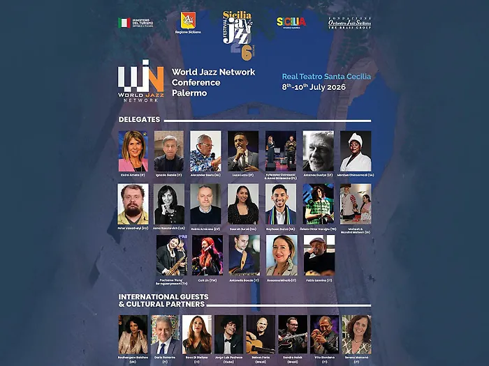 Il Sicilia Jazz Festival 2026, tra gli eventi organizzati a titolarit&agrave; della Regione Siciliana Assessorato Turismo Sport e Spettacolo