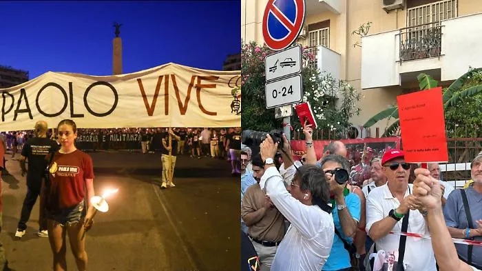 Via D&rsquo;Amelio, &egrave; scontro dopo il 19 luglio: accuse incrociate tra Fiaccolata e Agende Rosse