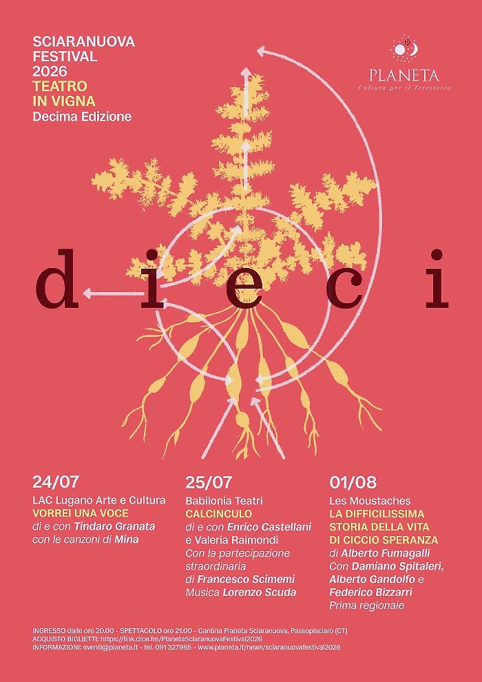 Dieci anni di teatro e paesaggio ai piedi dell'Etna: lo Sciaranuova Festival celebra il decennale