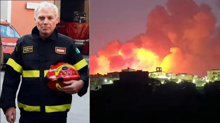 He had one year until retirement: the firefighter struck down by a sudden illness amid the flames.