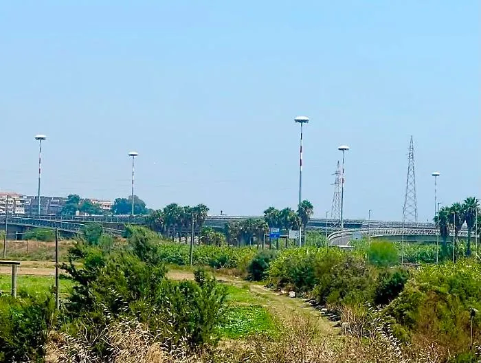 Nuove torri faro allo vincolo dell'Asse dei Servizi: pi&ugrave; sicurezza verso l'Aeroporto e Librino