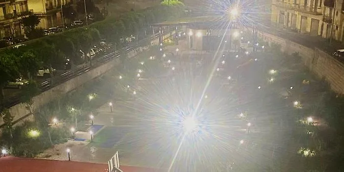 Modica, l'area urbana dell'ex mercato ortofrutticolo e l'illuminazione esagerata