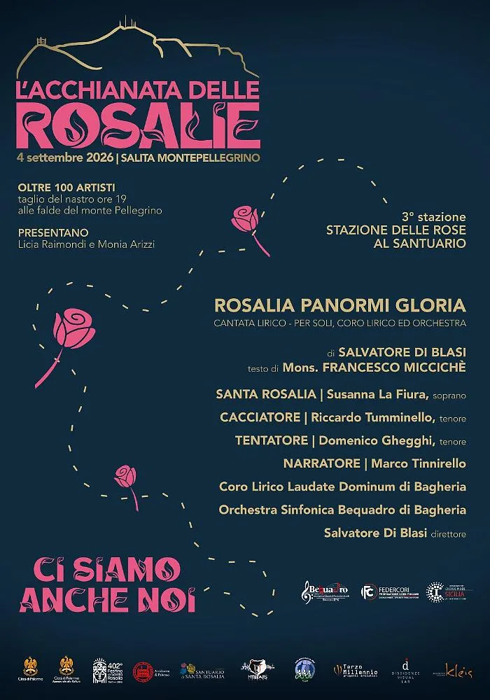 L'acchianata delle Rosalie: "Rosalia Panormi Gloria", fede e musica sul Monte Pellegrino
