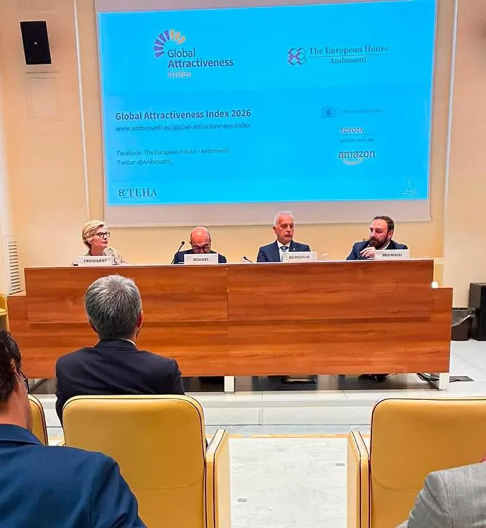 Global Attractiveness Index 2026: l'Italia migliora lo score e risale al 17&deg; posto, ma il quadro resta fragile