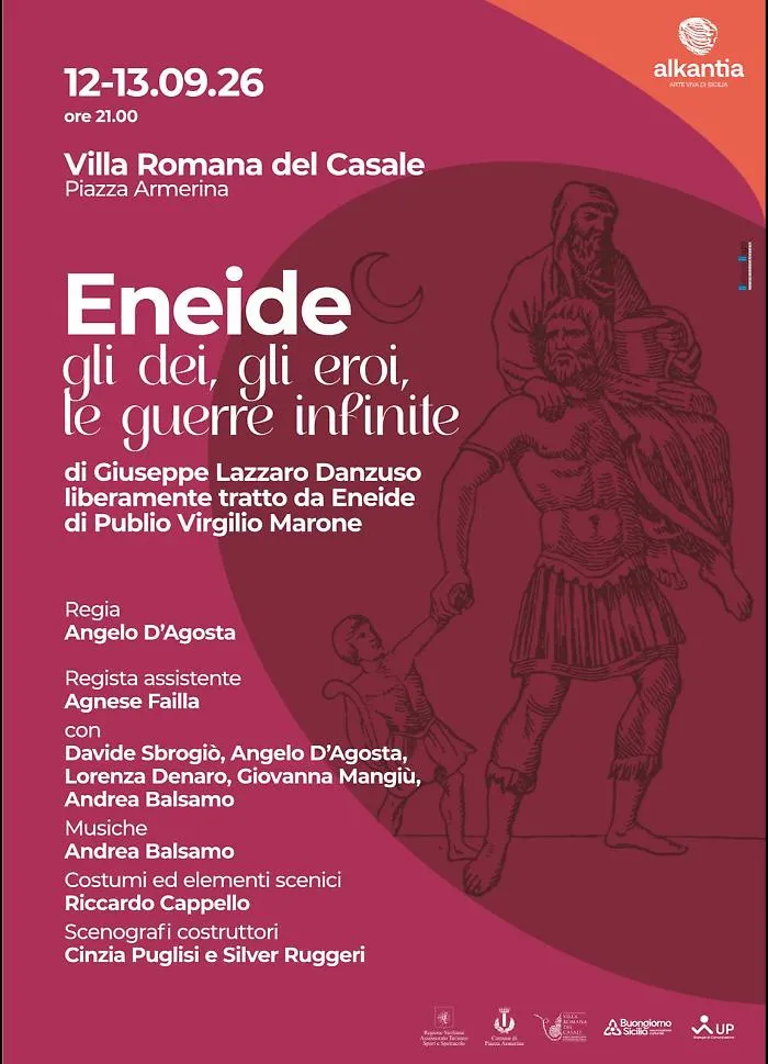 Eneide: d&egrave;i, eroi e guerre infinite nella Villa Romana del Casale