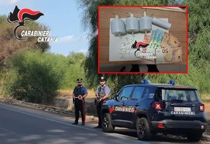 Spaccio e ordigni: grane giudiziarie per un uomo di Mascali dopo i controlli dei carabinieri a Giarre e Fiumefreddo di Sicilia