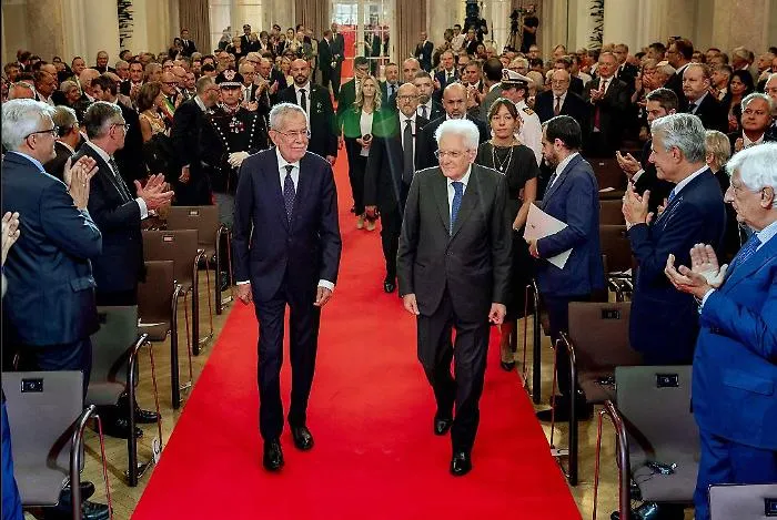 Ben 80 anni dall'Accordo di Parigi: Mattarella e Van der Bellen a Merano per celebrare autonomia e convivenza