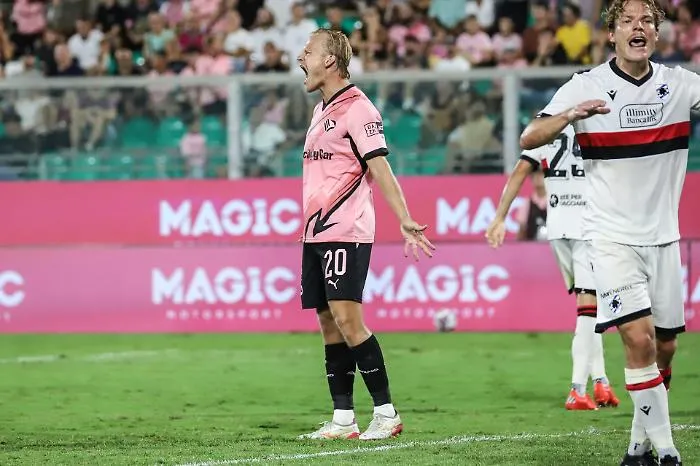 La "quinta sinfonia" del Palermo: piega la Sampdoria e vola in testa alla classifica 