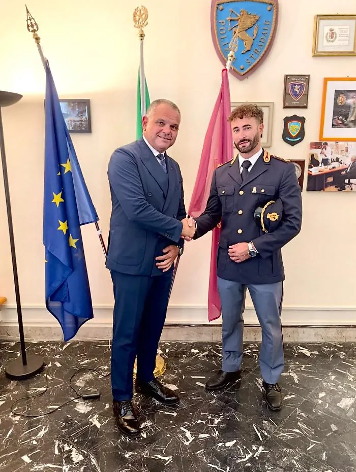 Filippo Cozzo &egrave; il nuovo comandante della Polizia Stradale di Enna
