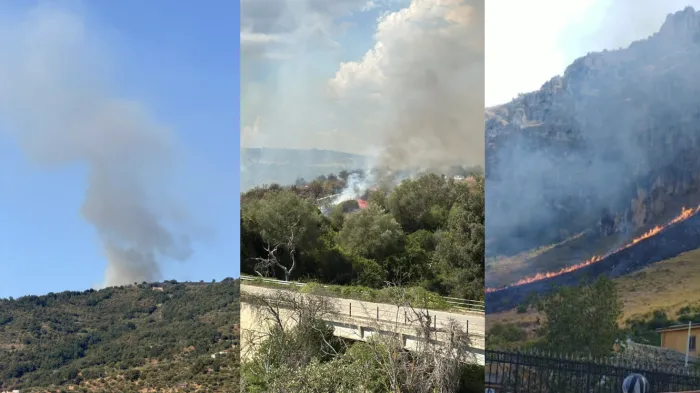 Sicilia ancora in fiamme: decine di incendi alimentati da caldo e vento