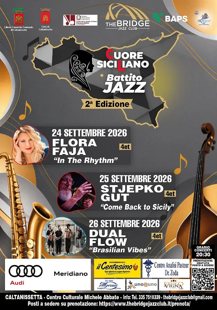 Cuore siciliano, battito jazz: viaggio dagli Stati Uniti ai Balcani e al Brasile