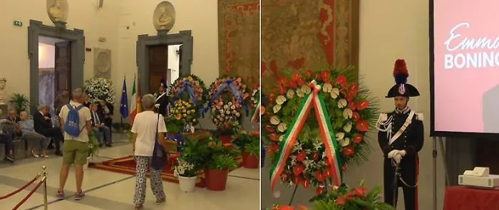 Aperta la camera ardente per Emma Bonino nella Protomoteca del Campidoglio