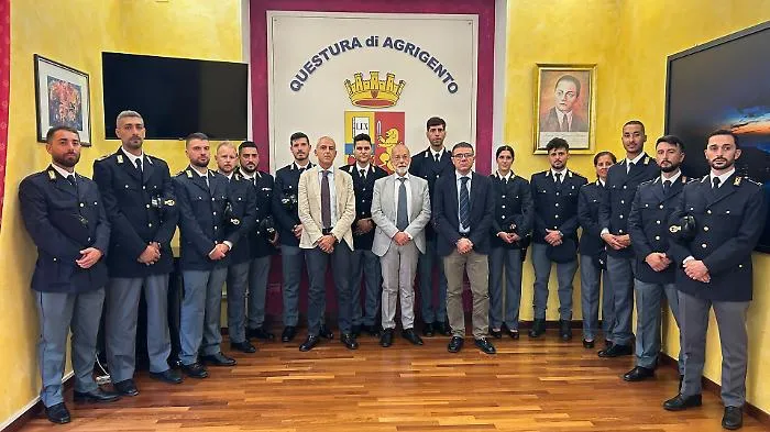 Sicurezza nell'Agrigentino: 15 nuovi agenti rafforzano i Commissariati di Canicatt&igrave;, Licata e Palma