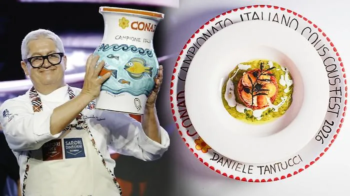 Cous cous fest, ecco la ricetta mediterranea con tartare di tonno del nuovo campione italiano Daniele Tantucci 
