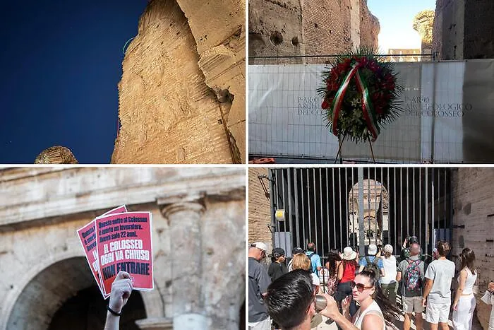 Giovane operaio morto al Colosseo, prorogata la chiusura del Parco archeologico