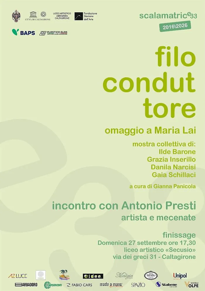 Finissage di "Filo conduttore": omaggio a Maria Lai, l'arte che unisce persone e territorio