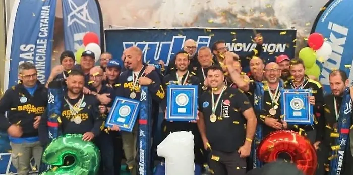 Il team Aquile di Mare di Pedara campione d&rsquo;Italia a squadre di surfcasting